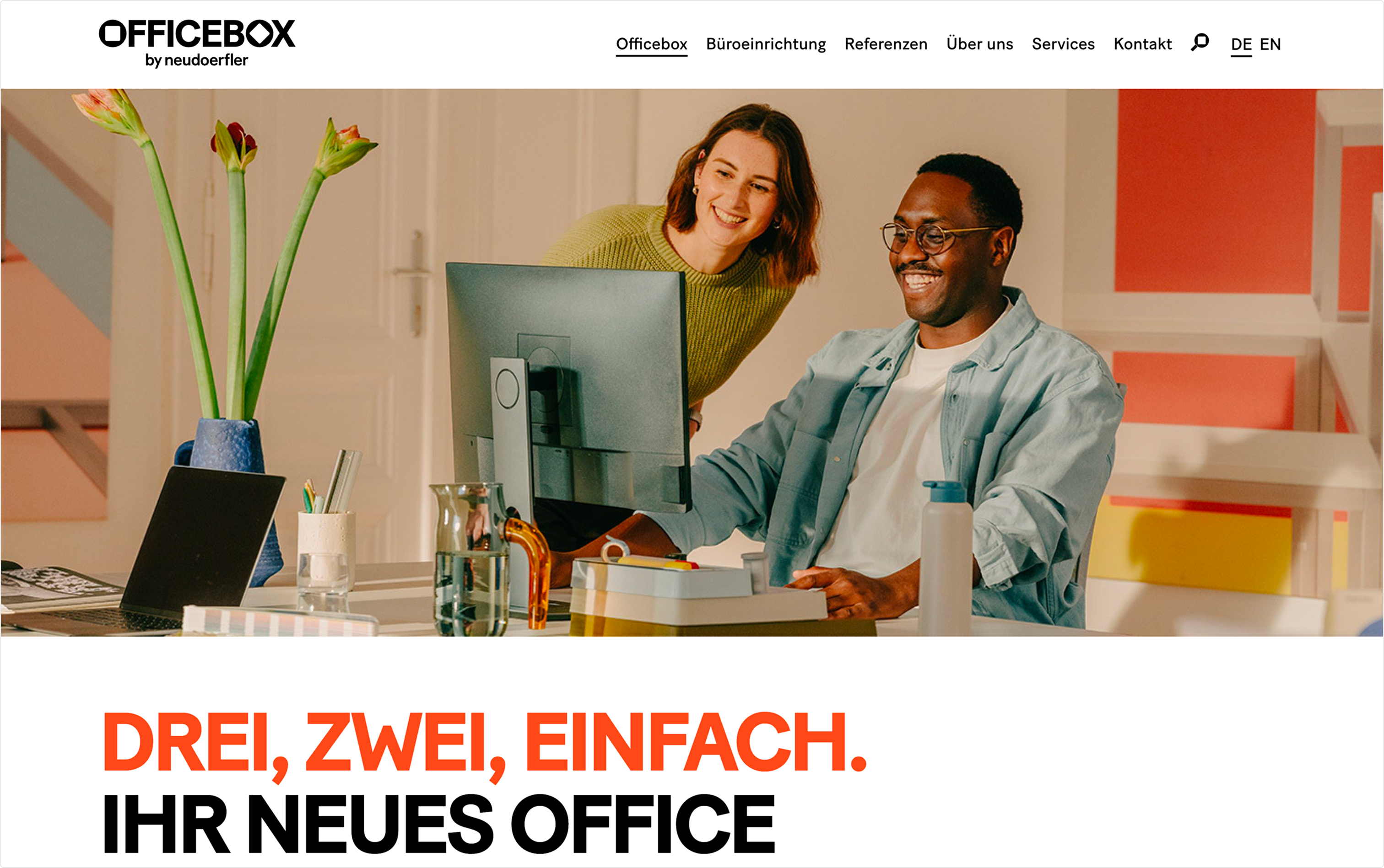 Screenshot Startseite neudoerfler.com Screenshot Startseite neudoerfler.com