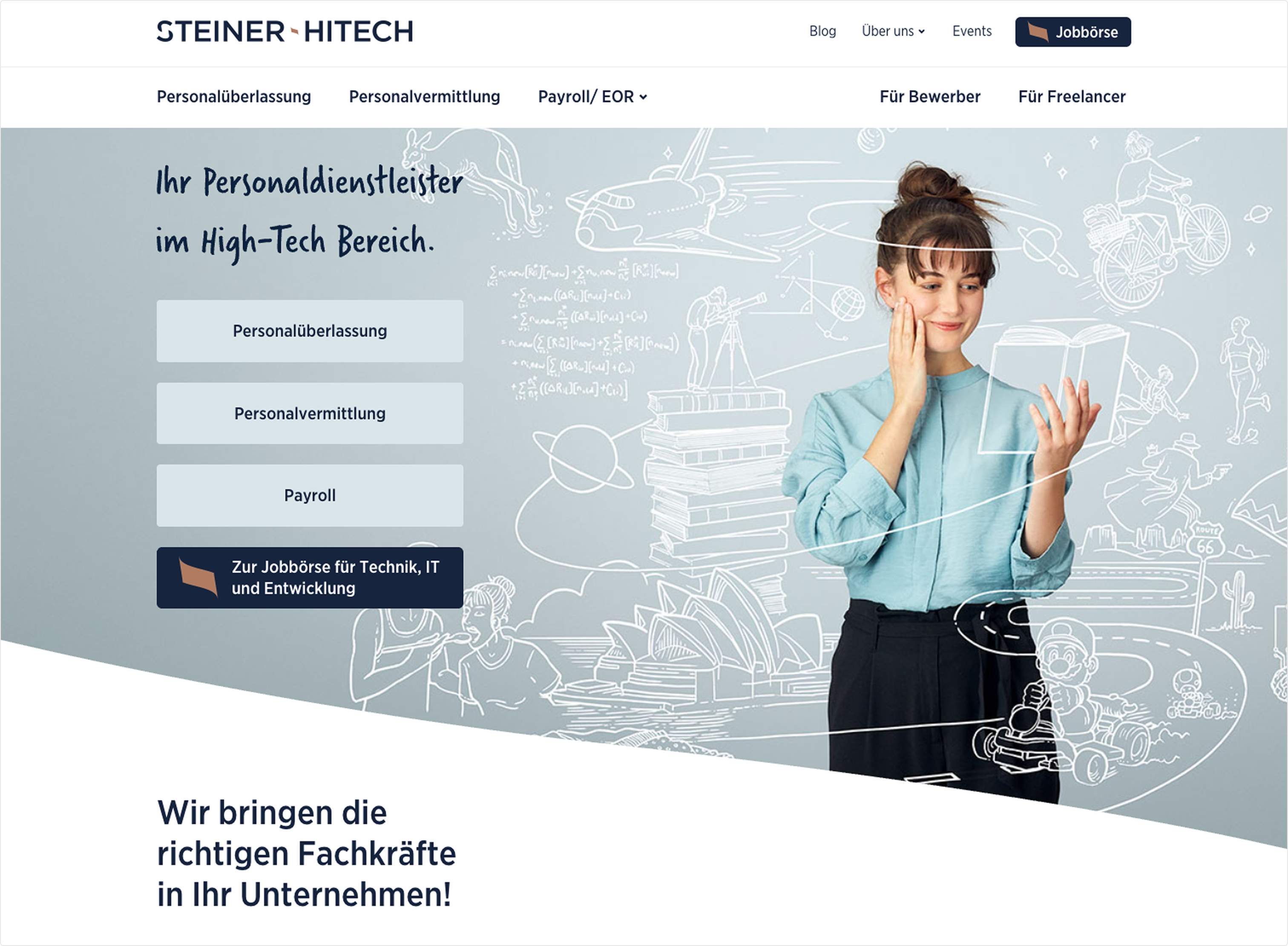 Screenshot Startseite Heroimage Steiner-Hitech Screenshot Startseite Heroimage Steiner-Hitech