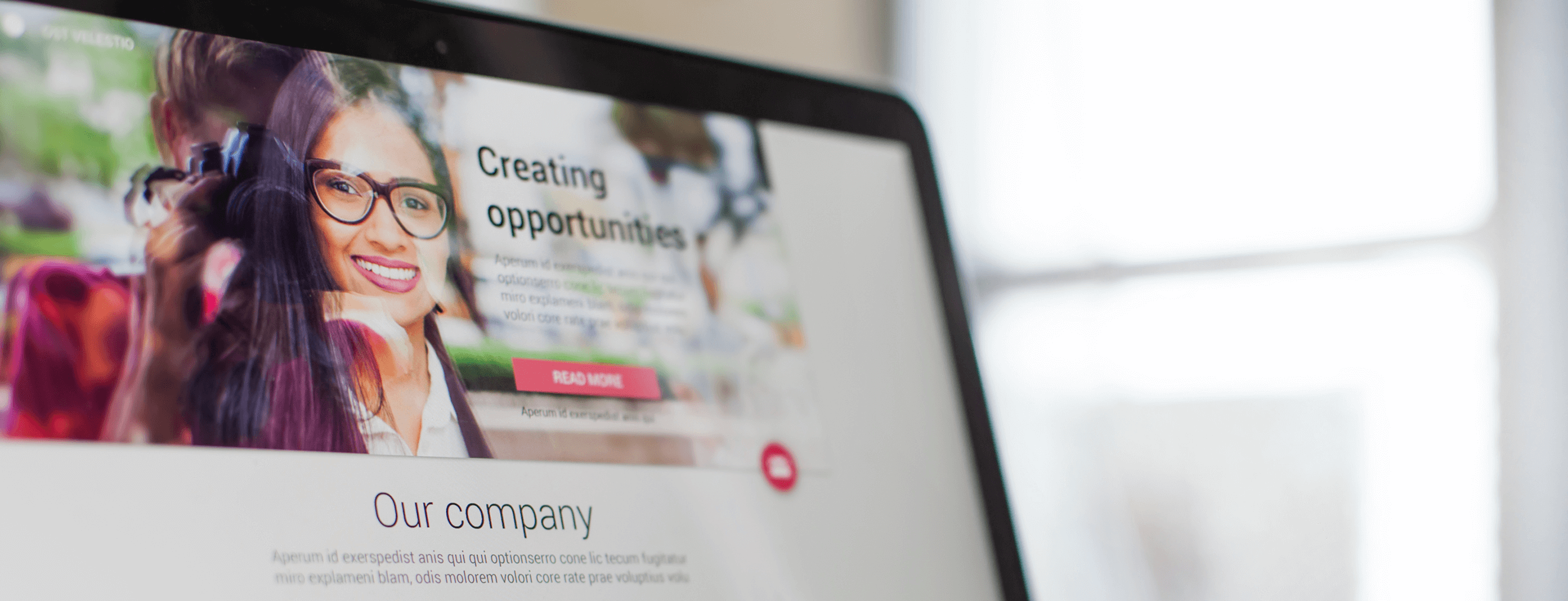 Beispiel einer KMU Website Beispiel einer KMU Website