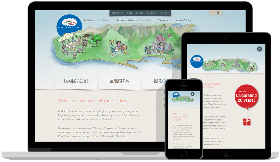 Responsive Website Good Hope Studies