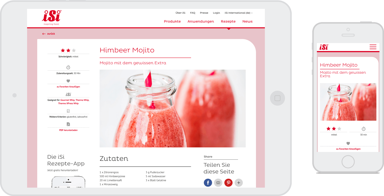 Responsive Website iSi